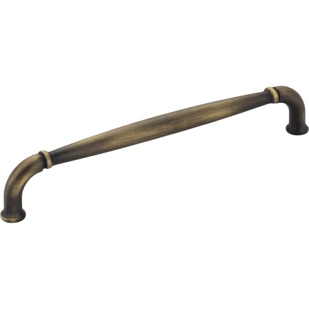 Jeffrey Alexander 160 mm Center-to-Center Antique Brushed Satin Brass Chesapeake Cabinet Pull 737-160ABSB